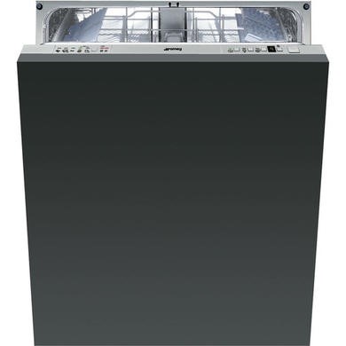 GRADE A2 - Smeg ST323PM Semi Commercial Integrated Dishwasher 14 Place Settings Multiphase