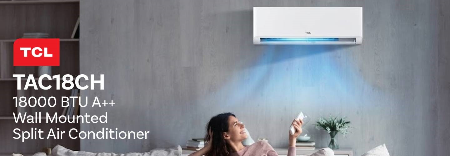 TCL 18000 BTU Smart Wi-Fi DC Inverter Air Conditioner