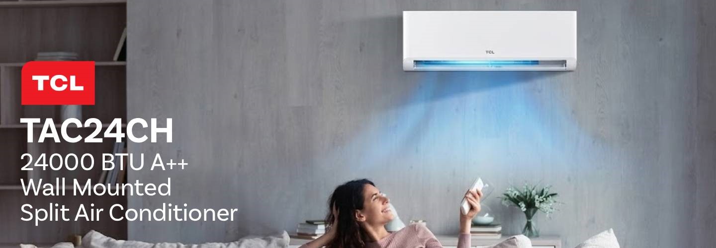 TCL 24000 BTU Smart Wi-Fi DC Inverter Air Conditioner