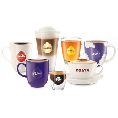 Tassimo by Bosch Vivy Pod Coffee Machine Red TAS1403GB