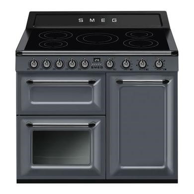 Smeg Victoria 100cm Electric Range Cooker - Slate Grey