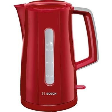 Bosch TWK3A034GB Cordless Kettle Red Appliances Direct
