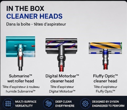 ENGINEERED CLEANER HEADS