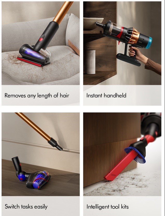 DE-TANGLES AS YOU CLEAN