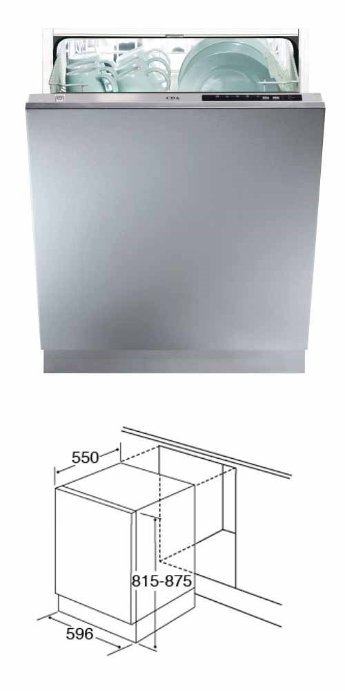 integrated dishwasher