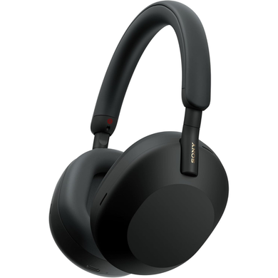 Sony WH-1000XM5 Wireless Noise Cancelling Headphones with Soft Case - Black