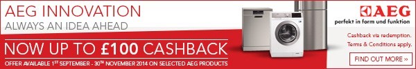 AEG Technology Cashback