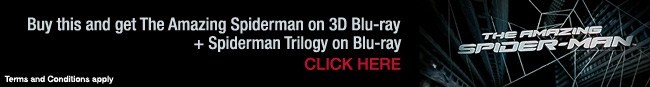 Amazing Spiderman Blu-ray Offer