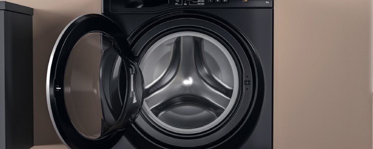 Washing machine door left open to air out