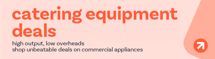 Commercial catering equipment deals.