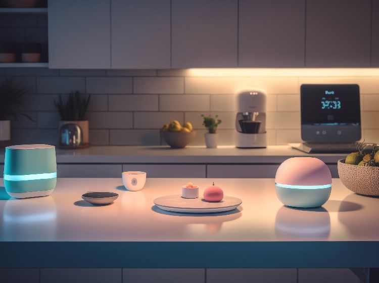 smart home kitchen appliance.
