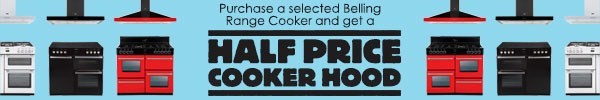 Half Price Hood With Selected Belling Range Cookers