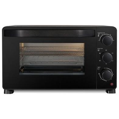 GRADE A2 - electriQ 23L Mini Oven with Air Fryer Function - Black
