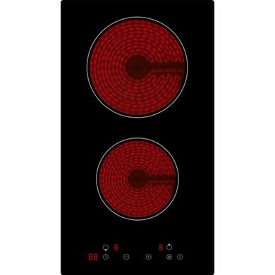 Refurbished electriQ eiQC30P 30cm 2 Zone Ceramic Hob Black