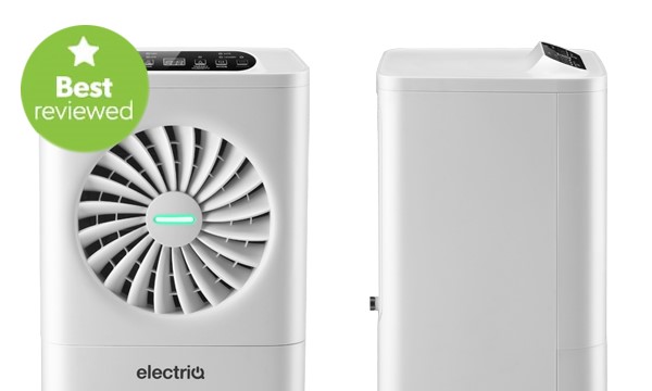 electriQ CD10L Dehumidifier extraction and capacity