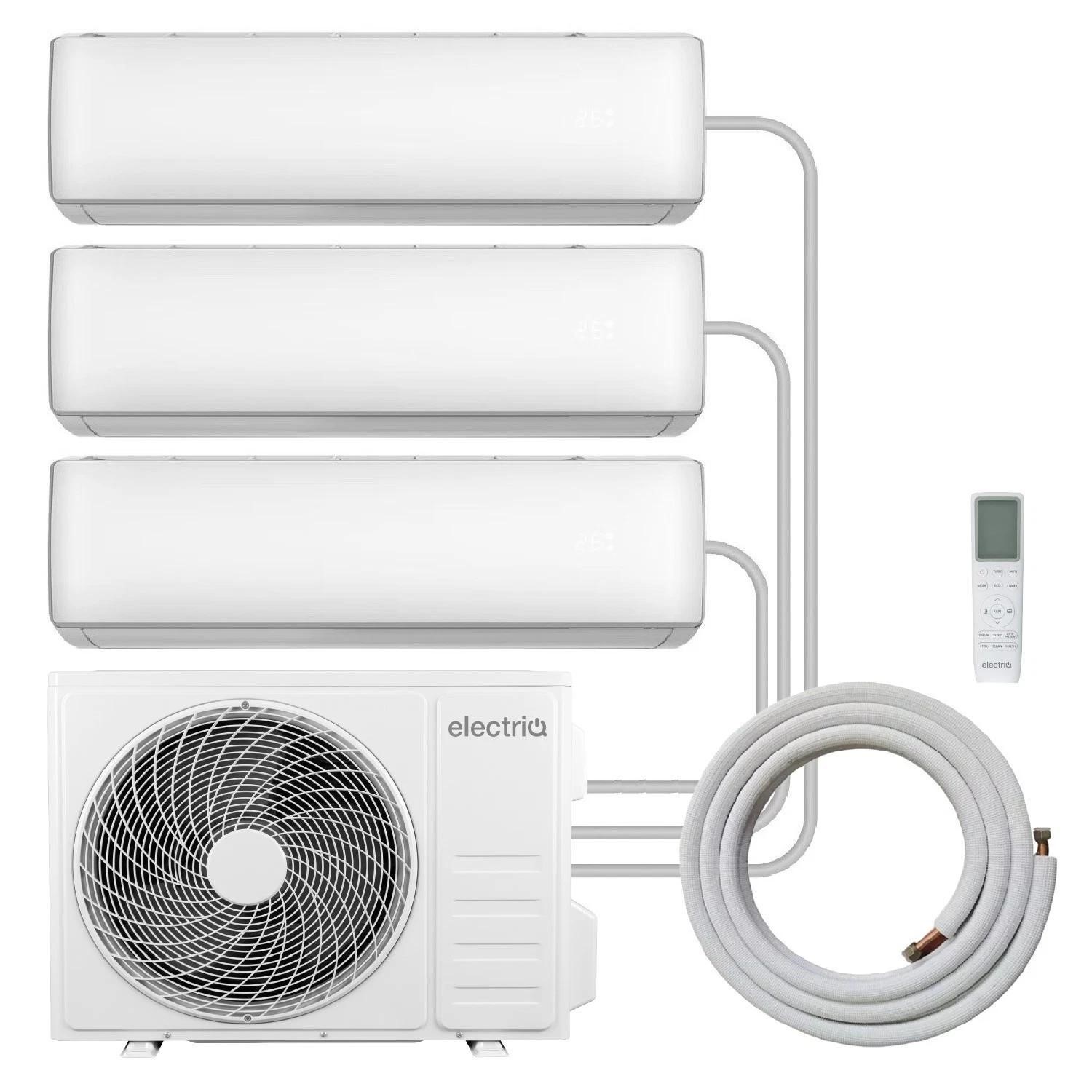 electriQ iQool Multi-Split 3 x 9000 BTU Smart Wall Mounted Split Air Conditioner