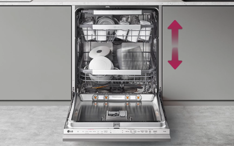 adjustable dishwasher.