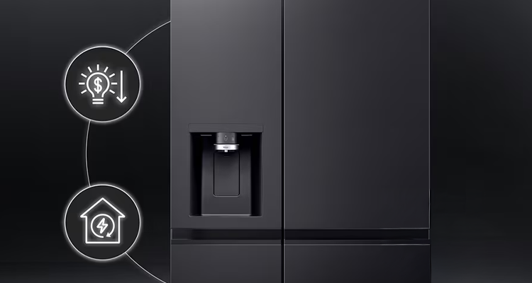 energy efficient american fridge freezer