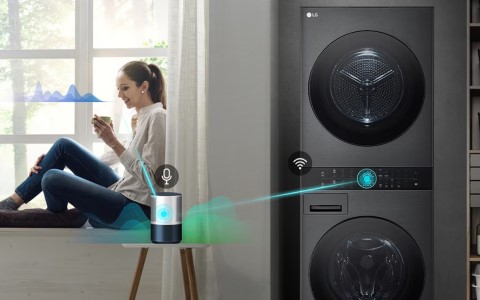 Smart washing machine .