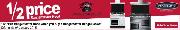 Rangemaster Half Price Hood Offer