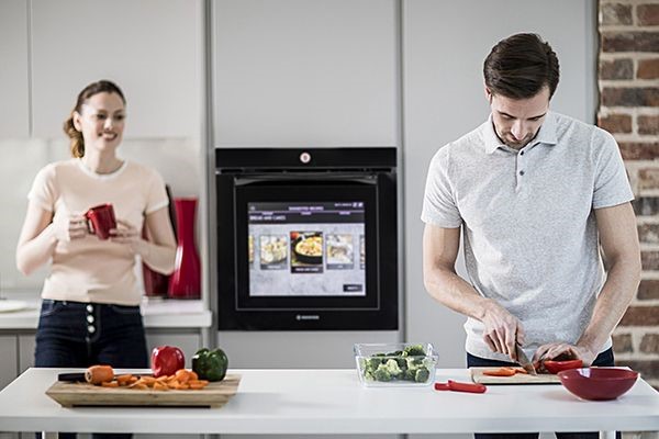 Get inspired with recipes on screen
