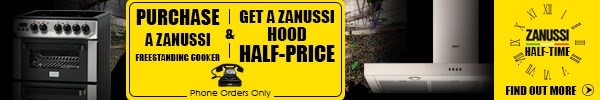 zanussi cooker and hood deal